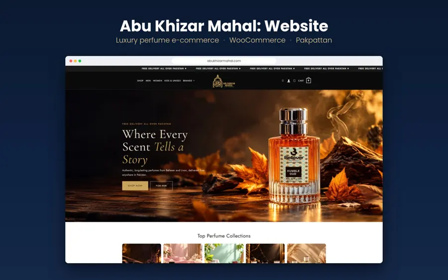 Abu Khizar Mahal website