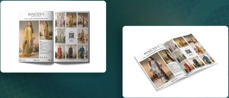 Rinessa: Lookbook print layout